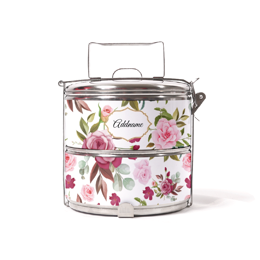 Laura Series - Ruby  - Two-Tier Tiffin Carrier