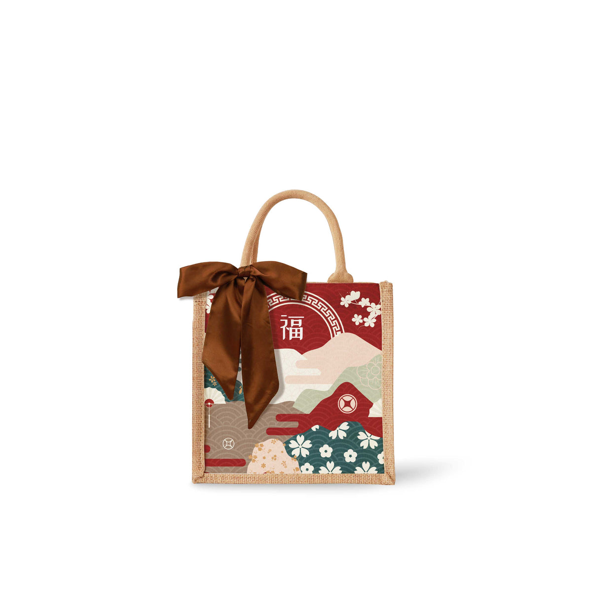 Fortune Garden (Red Design) Tote Bag