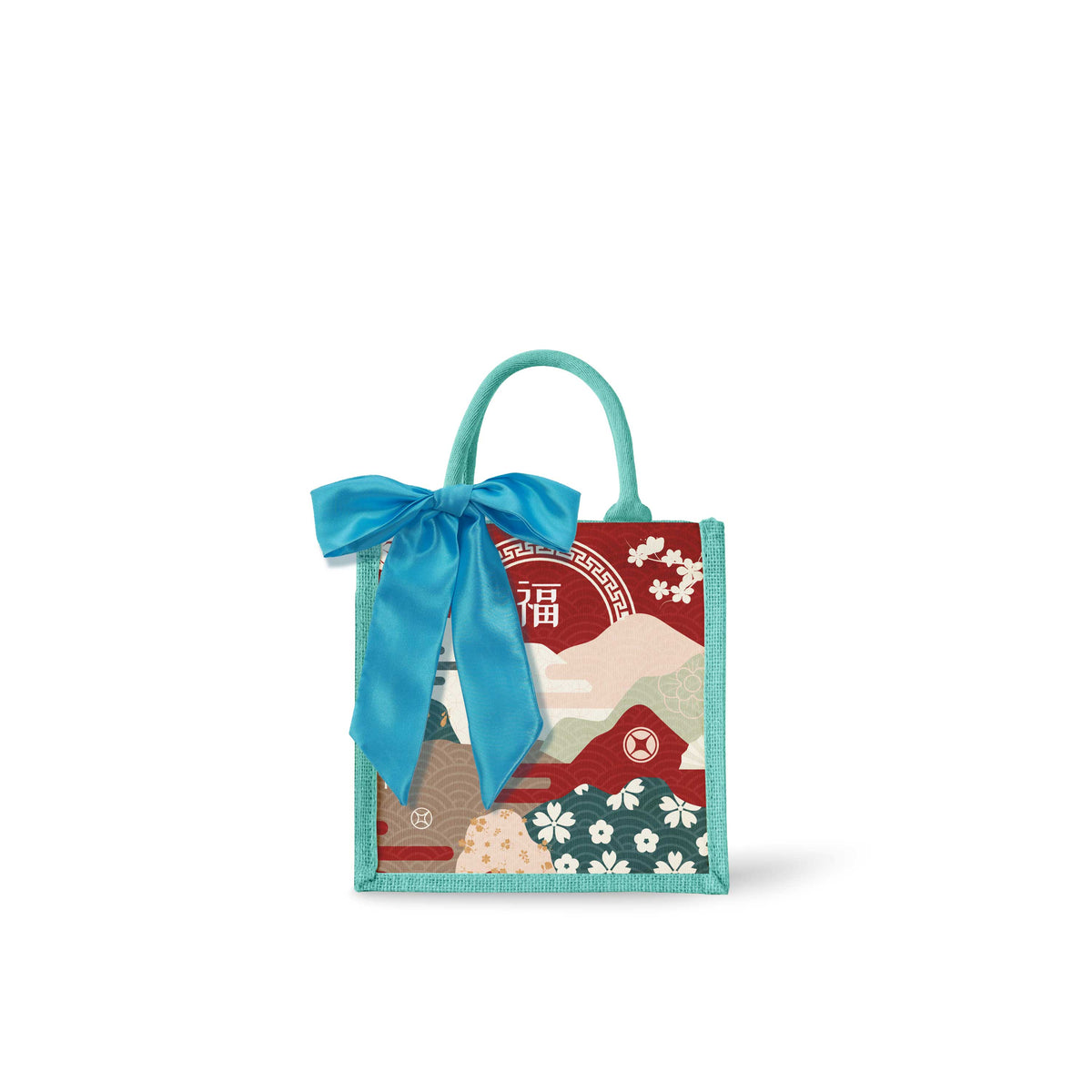 Fortune Garden (Red Design) Tote Bag