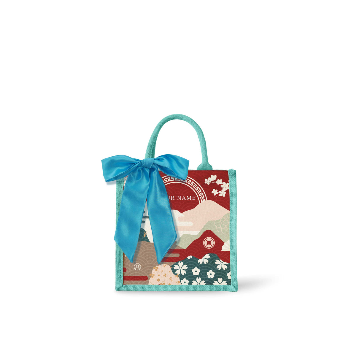 Fortune Garden (Red Design) Tote Bag