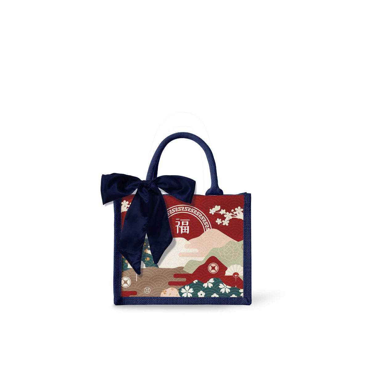 Fortune Garden (Red Design) Tote Bag