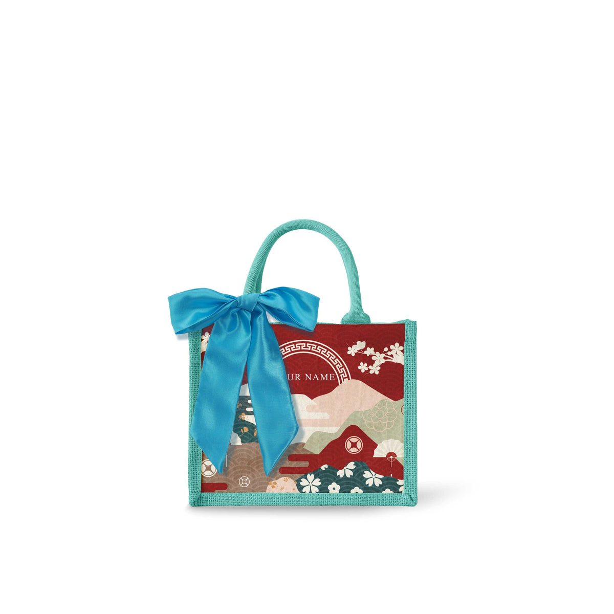 Fortune Garden (Red Design) Tote Bag