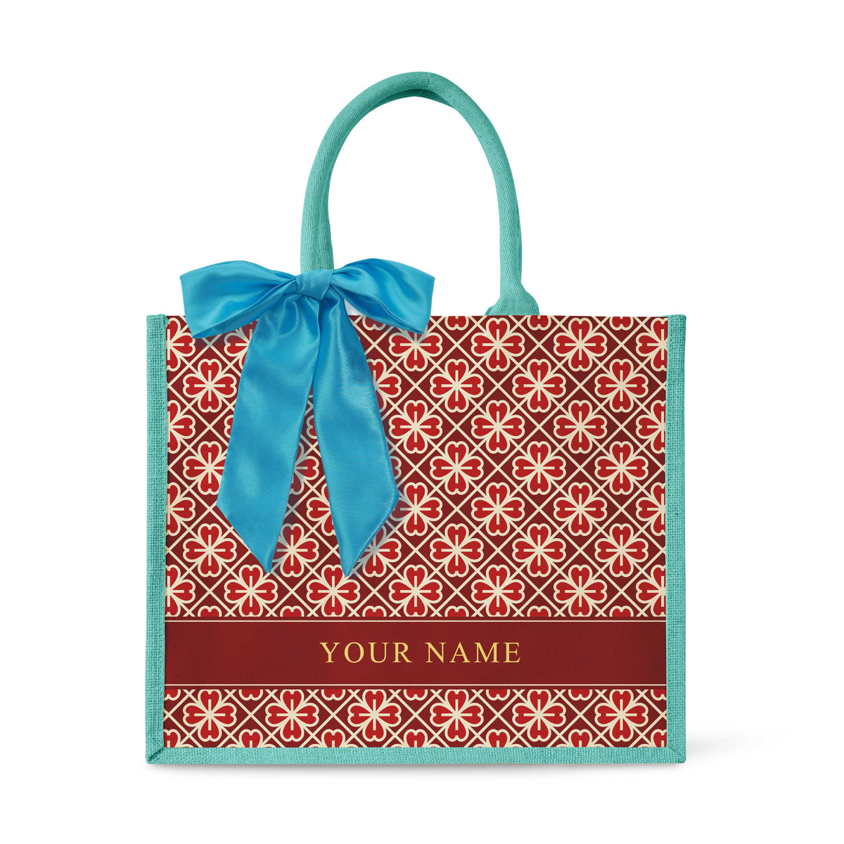 Lucky Jade (Red Design) Tote Bag