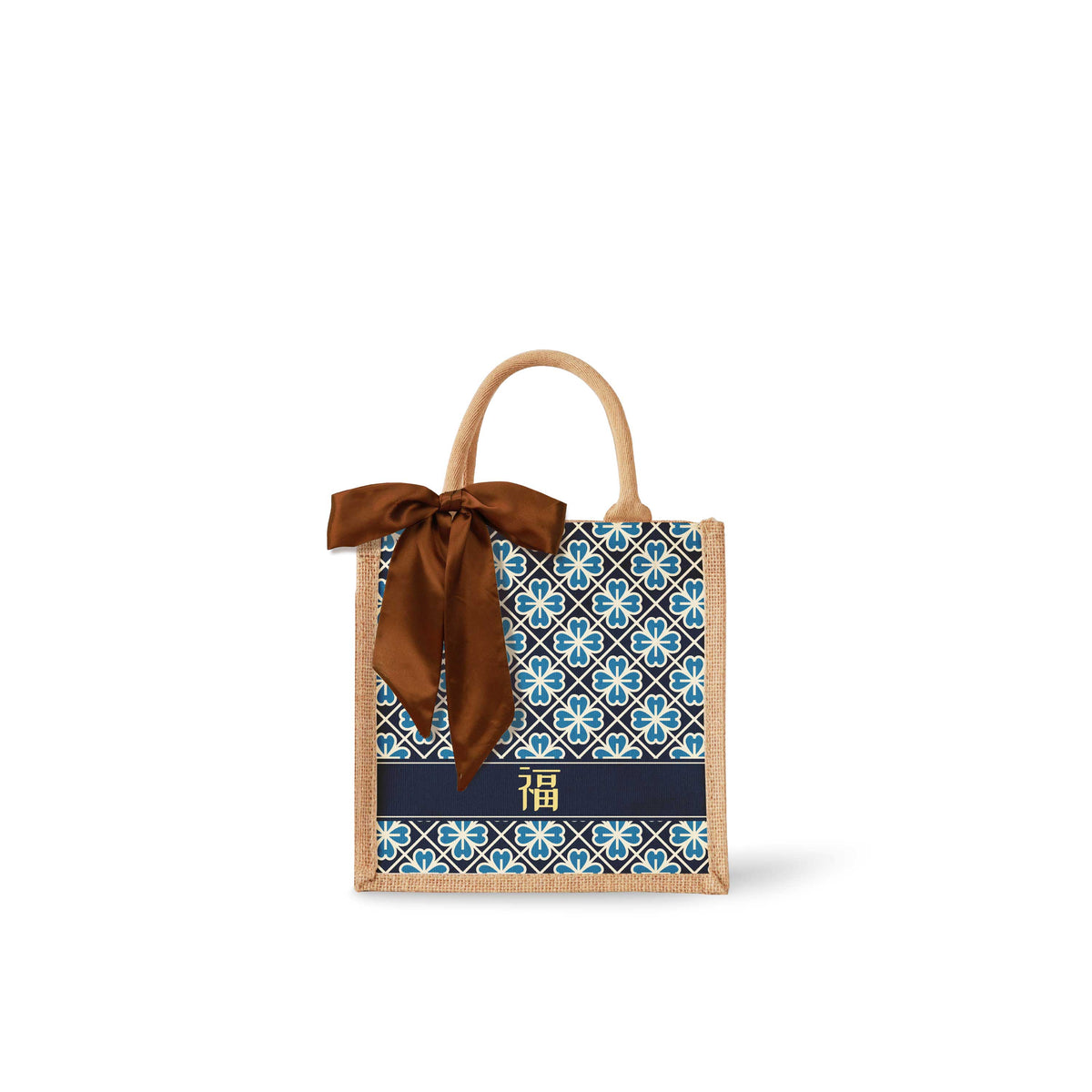 Lucky Jade (Navy Design) Tote Bag