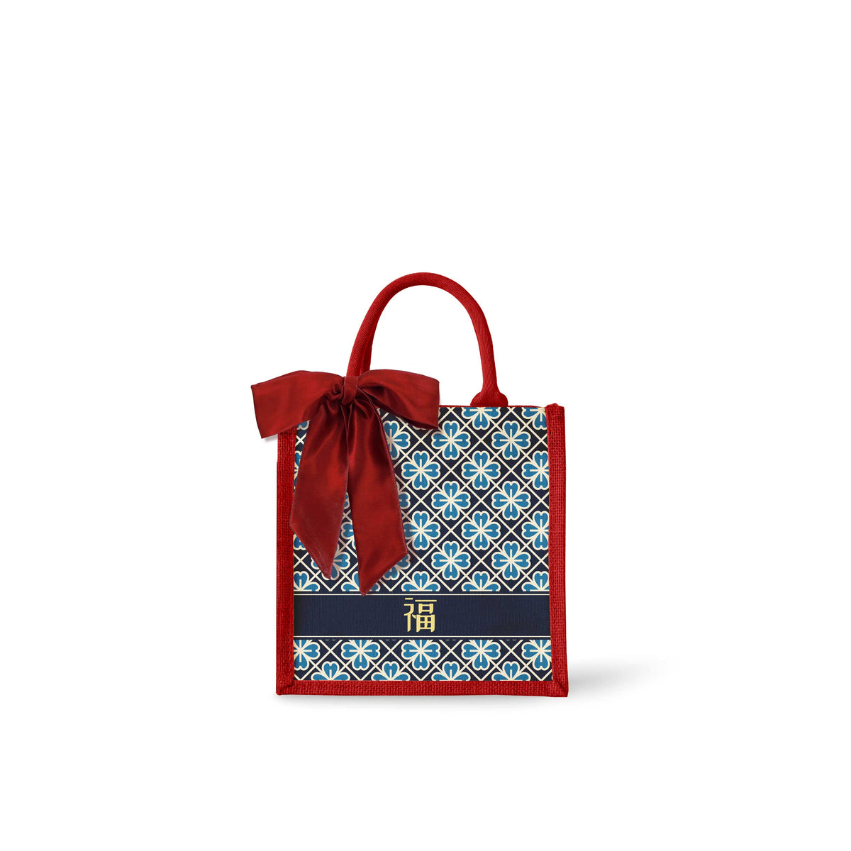 Lucky Jade (Navy Design) Tote Bag