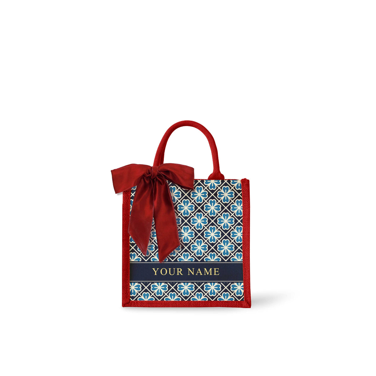 Lucky Jade (Navy Design) Tote Bag