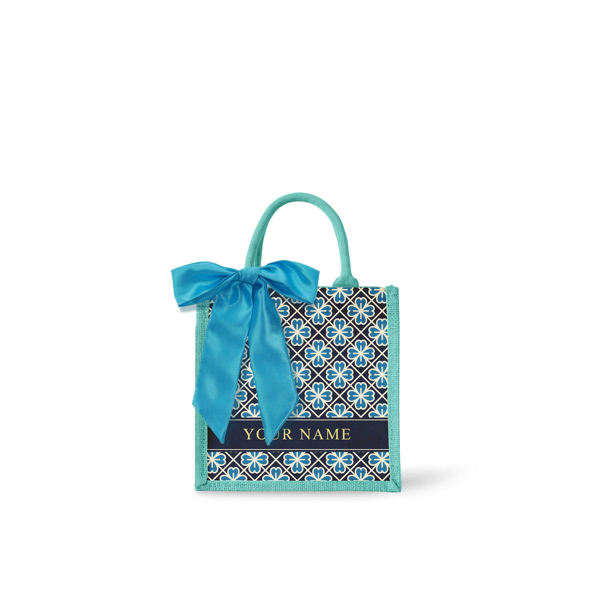 Lucky Jade (Navy Design) Tote Bag