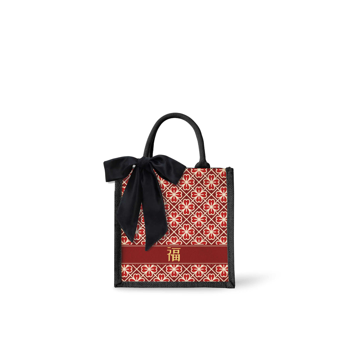 Lucky Jade (Red Design) Tote Bag