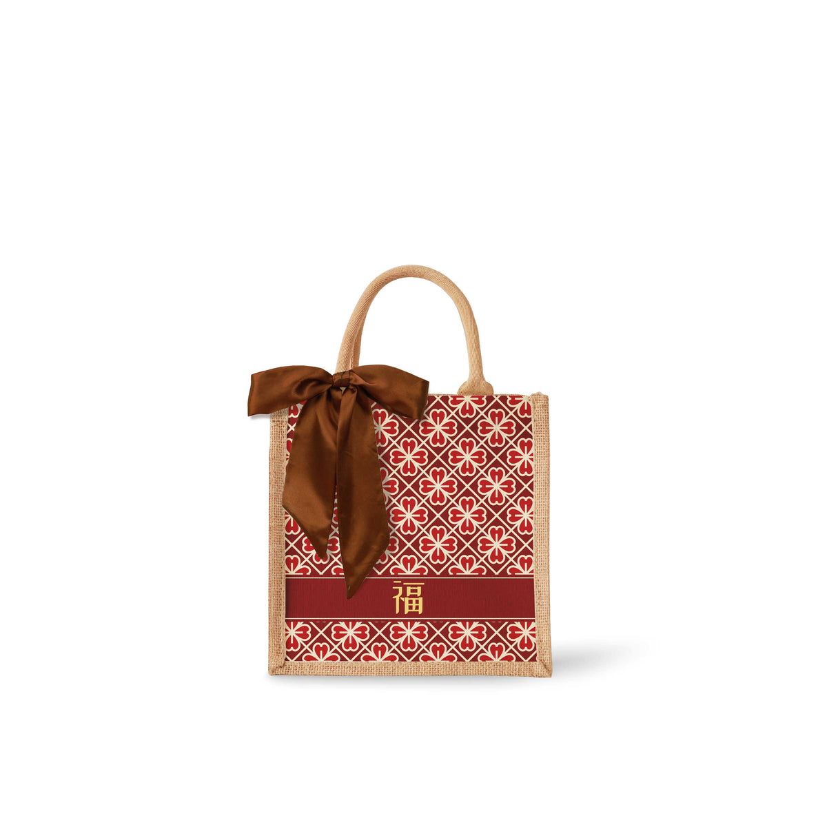 Lucky Jade (Red Design) Tote Bag