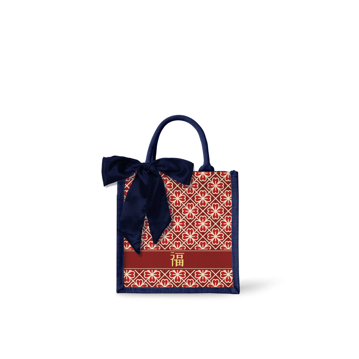 Lucky Jade (Red Design) Tote Bag
