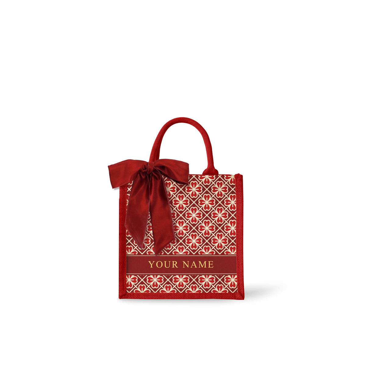 Lucky Jade (Red Design) Tote Bag