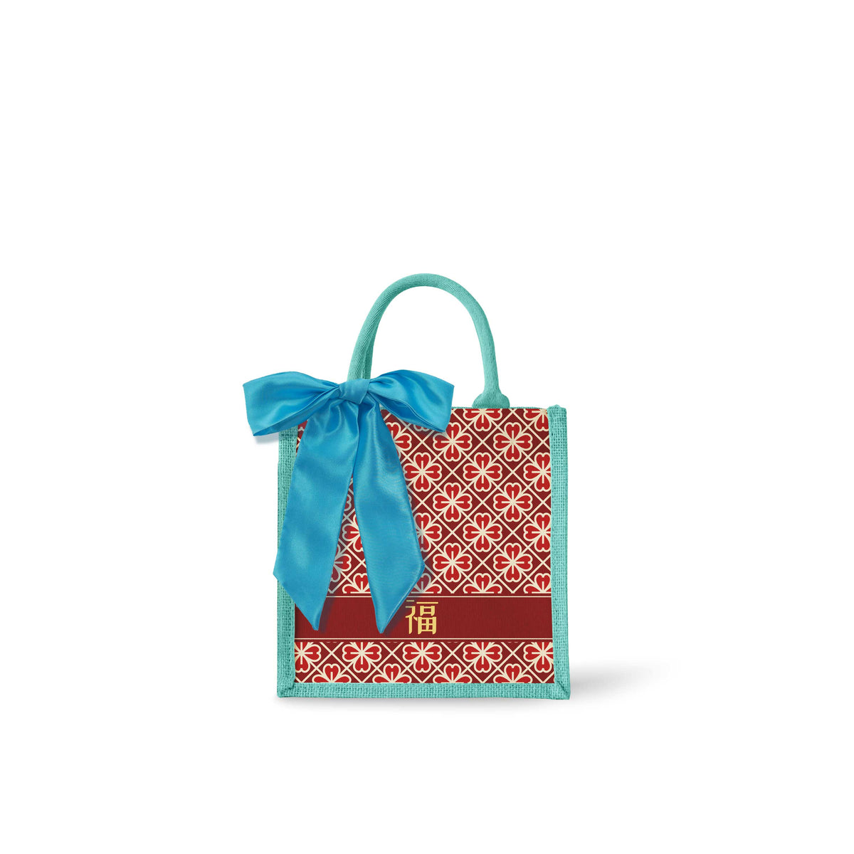 Lucky Jade (Red Design) Tote Bag