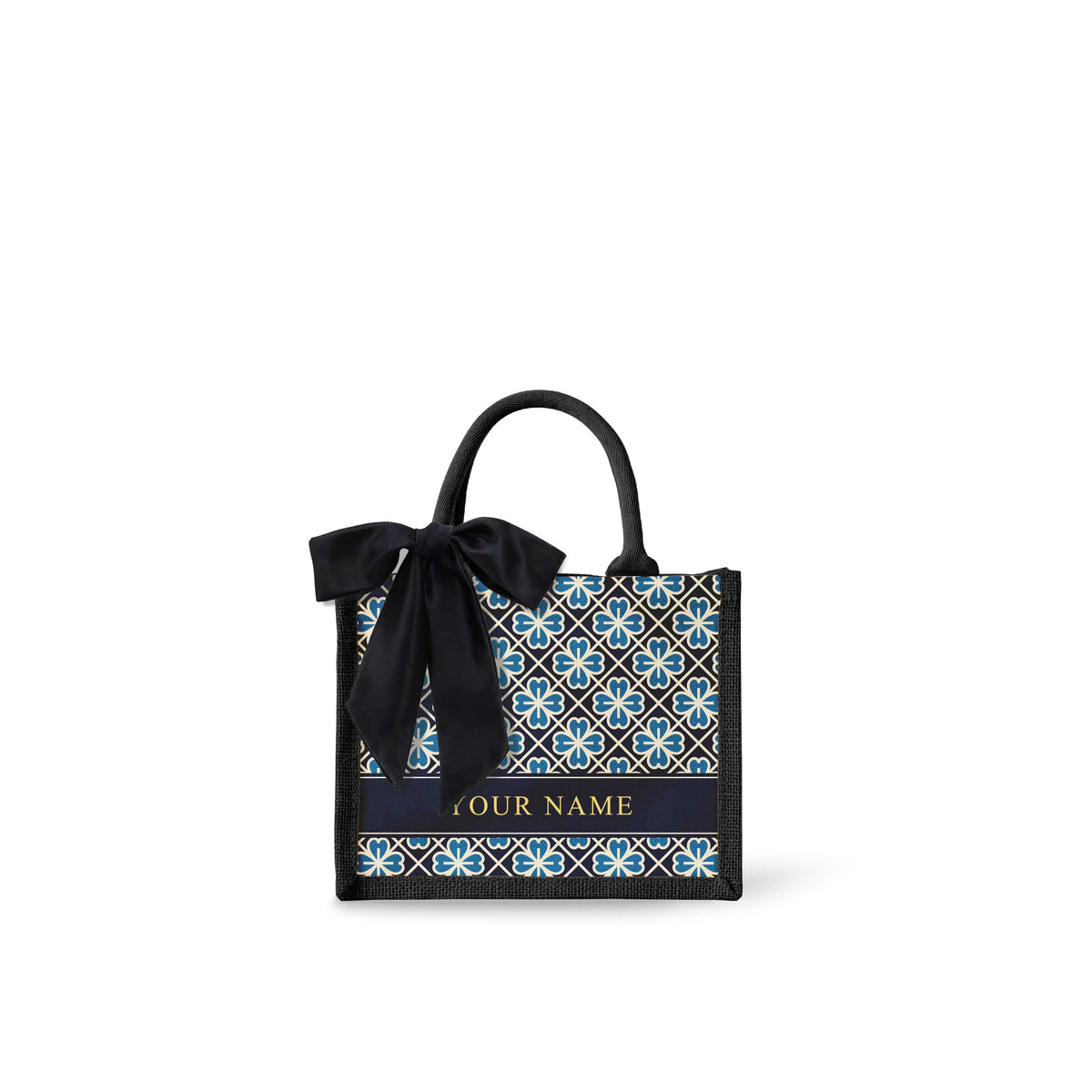 Lucky Jade (Navy Design) Tote Bag