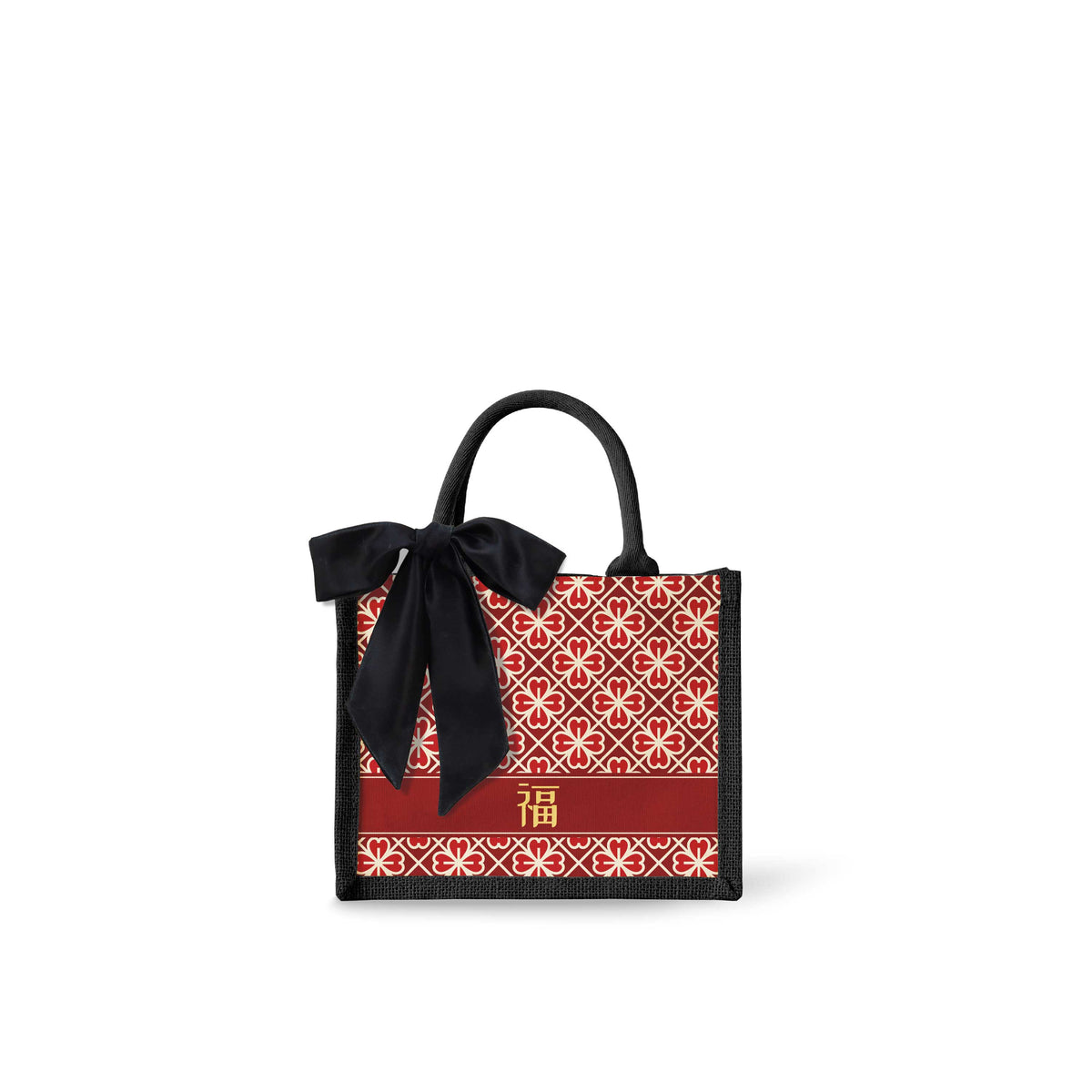 Lucky Jade (Red Design) Tote Bag