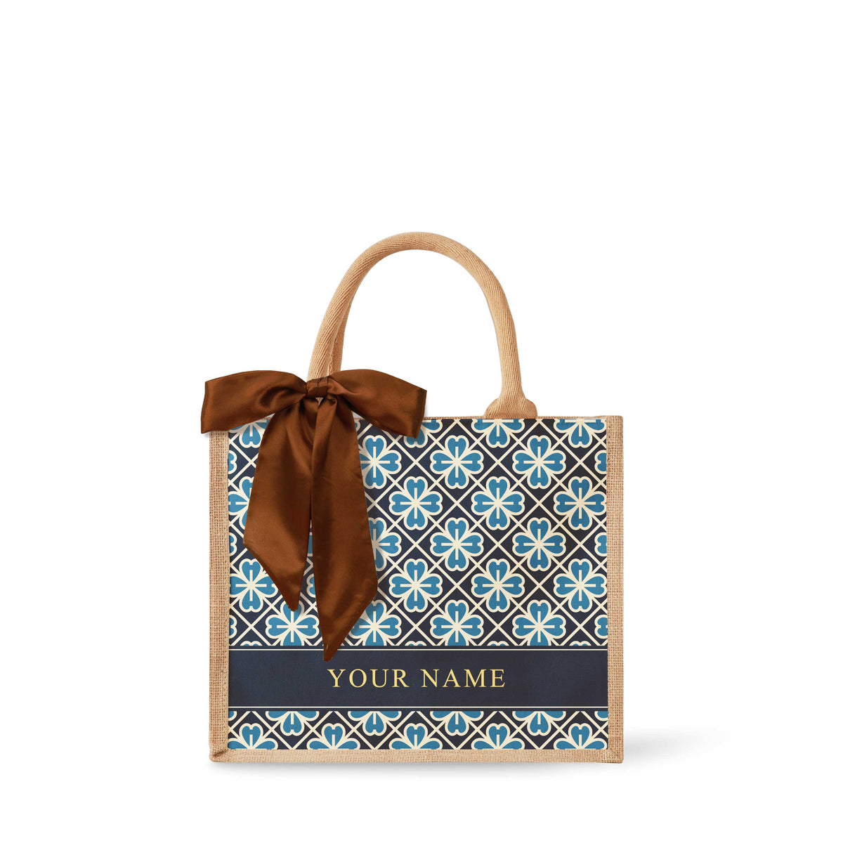 Lucky Jade (Navy Design) Tote Bag