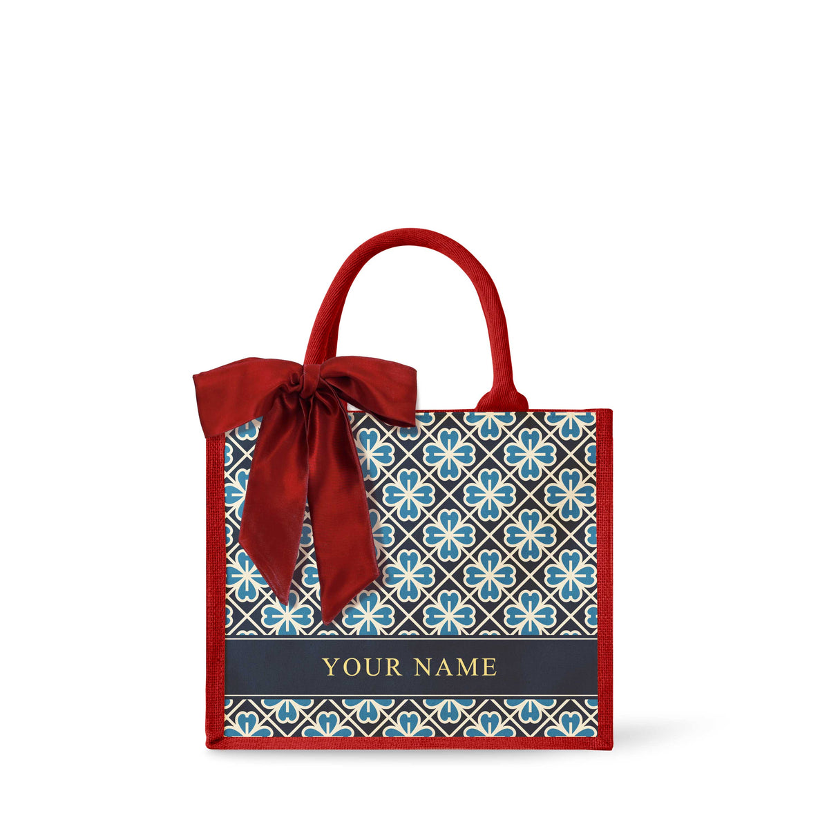 Lucky Jade (Navy Design) Tote Bag