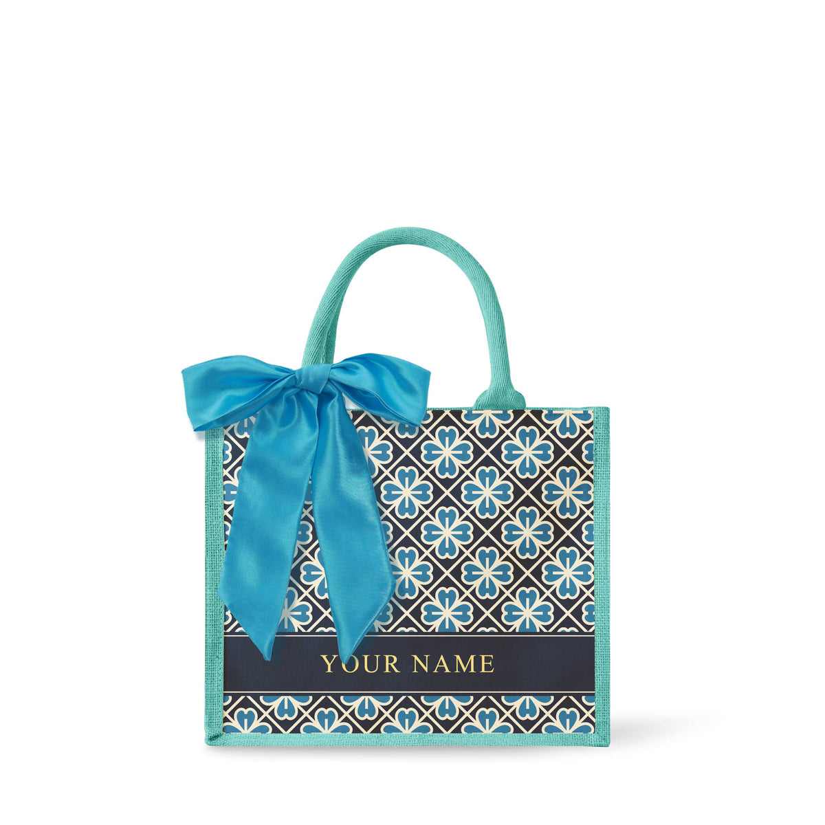 Lucky Jade (Navy Design) Tote Bag
