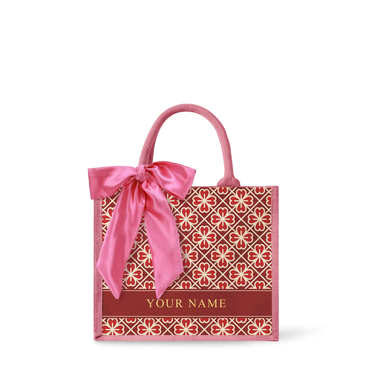 Lucky Jade (Red Design) Tote Bag
