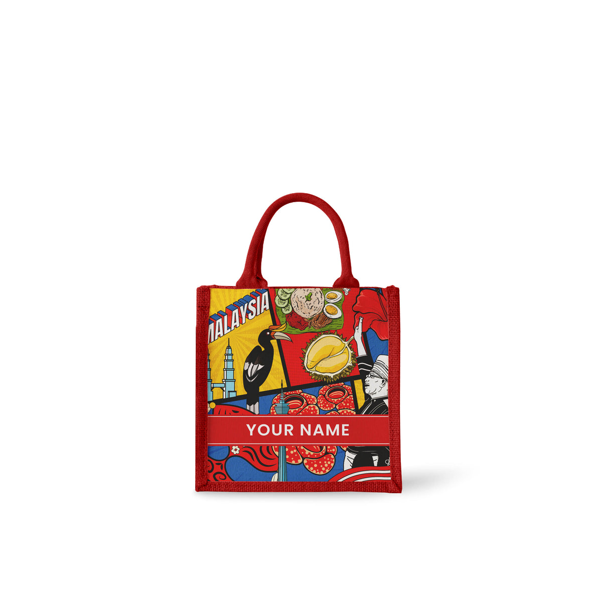 Merdeka Abstract - Tote Bag