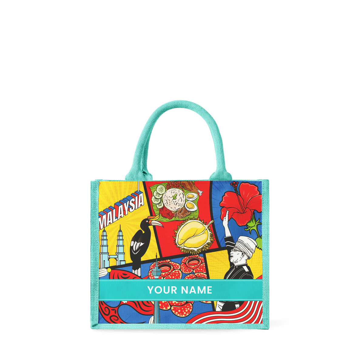 Merdeka Abstract - Tote Bag