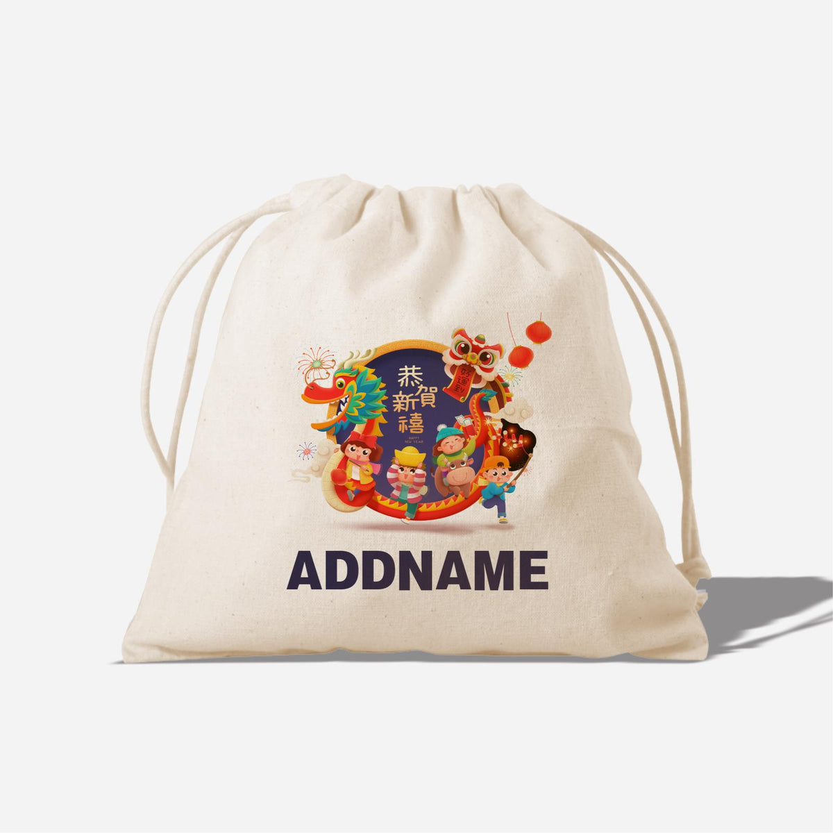 CNY Dragon Emblem Satchel