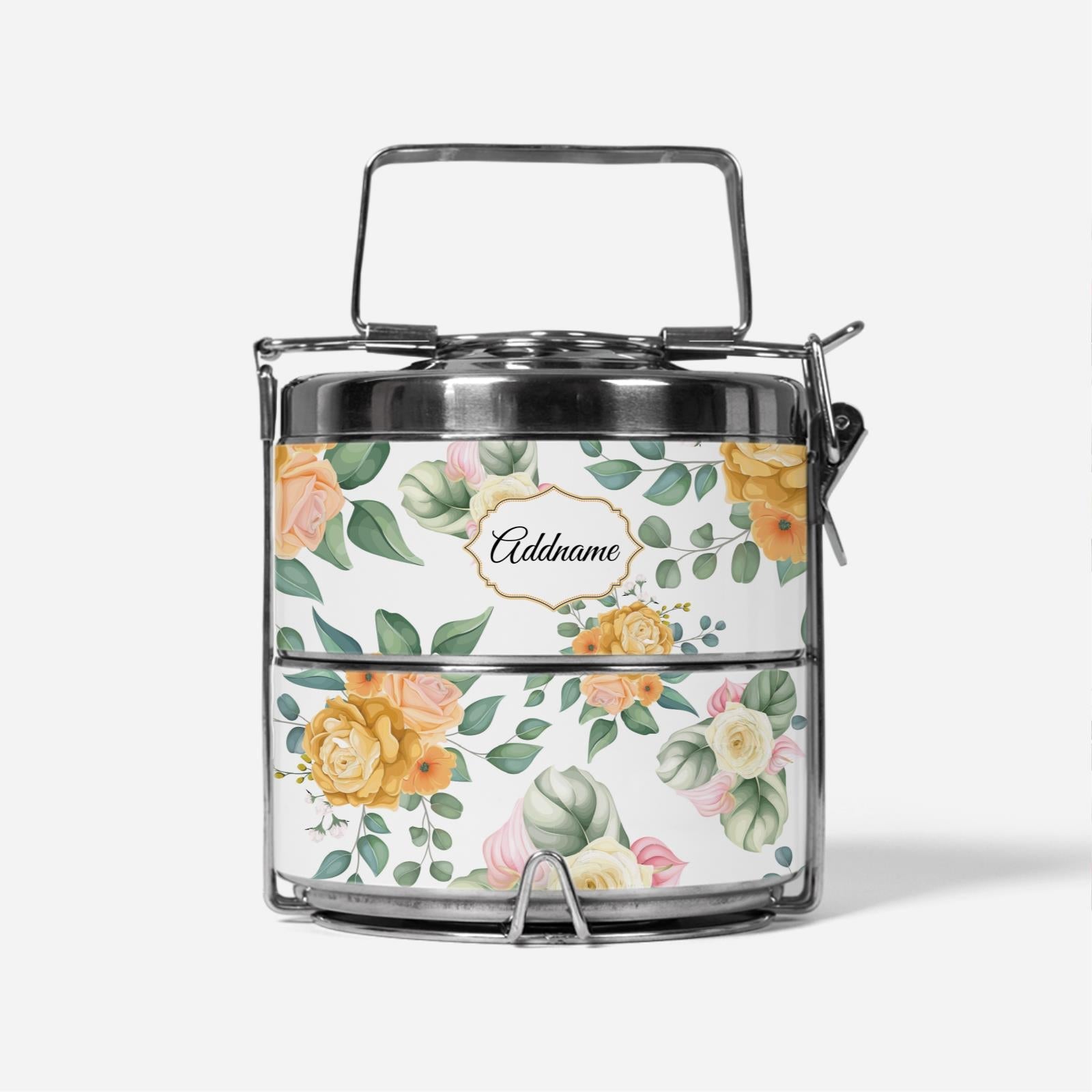 Laura Series - Honey - Two-Tier Tiffin Carrier