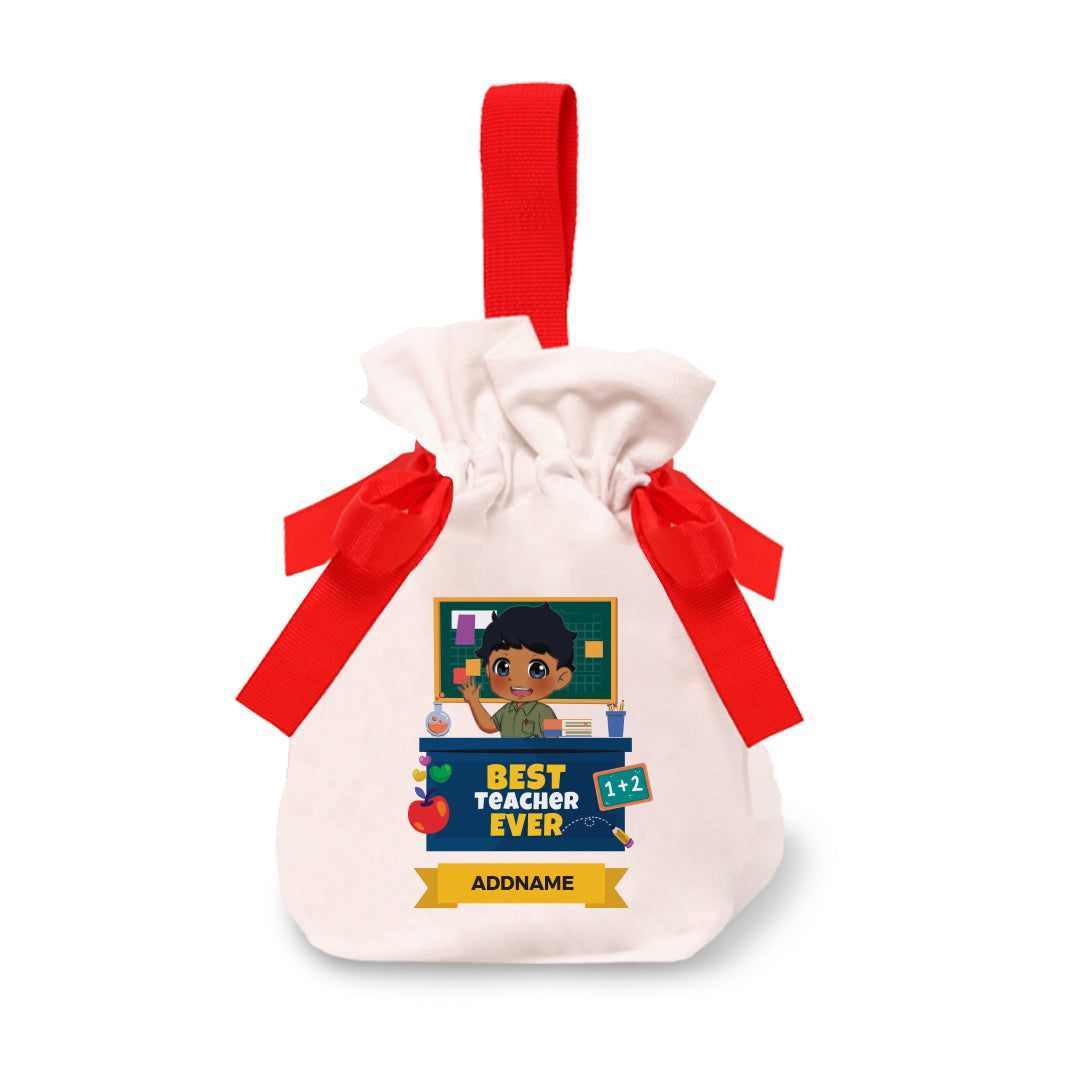 Chibi Teacher - Ribbon Pouch