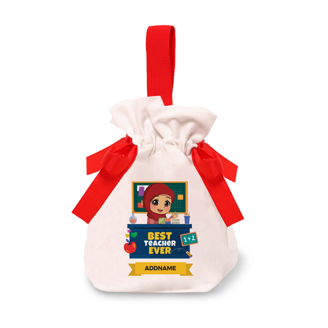 Chibi Teacher - Ribbon Pouch