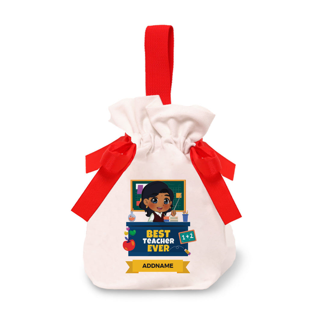 Chibi Teacher - Ribbon Pouch