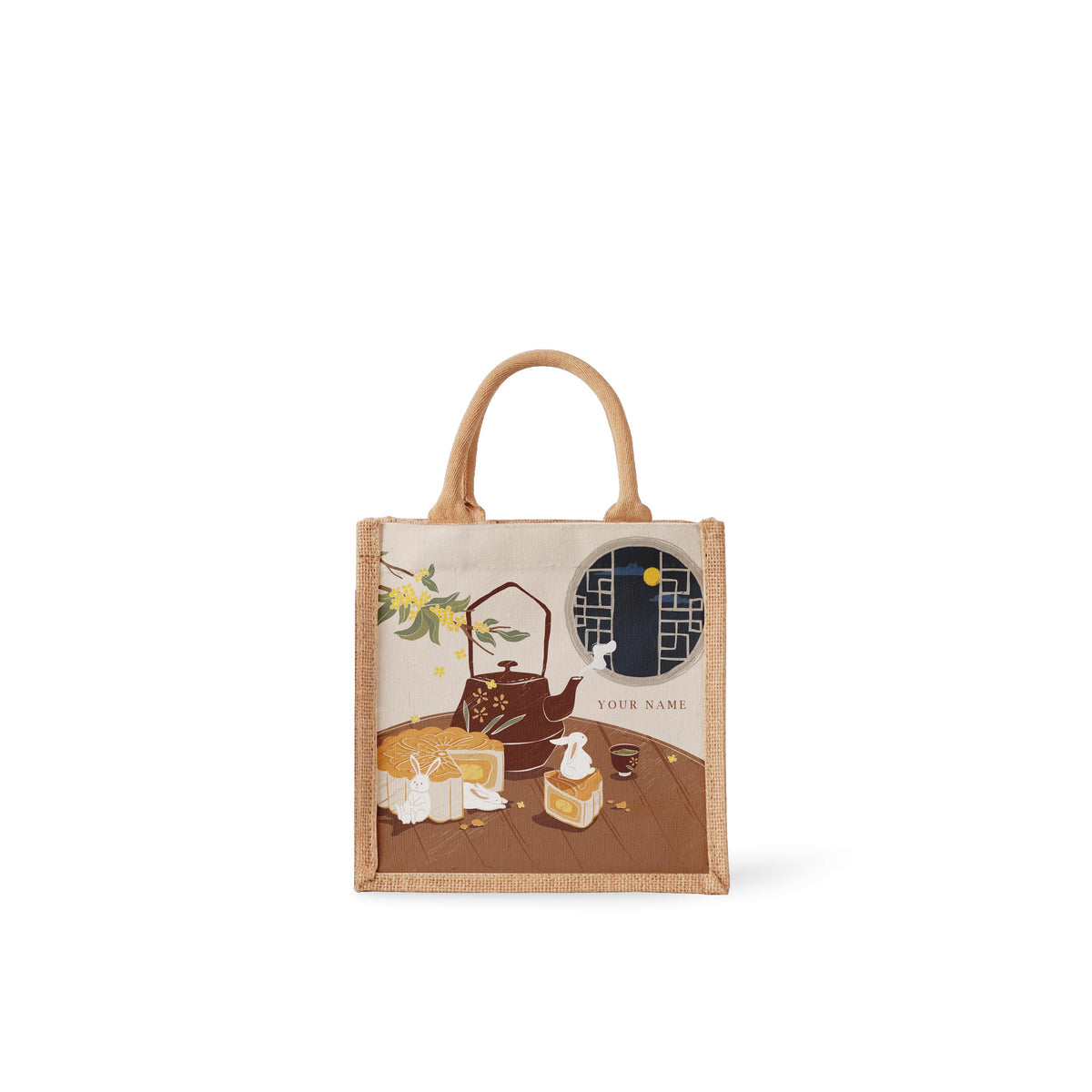 Mooncake And Teapot - Tote Bag