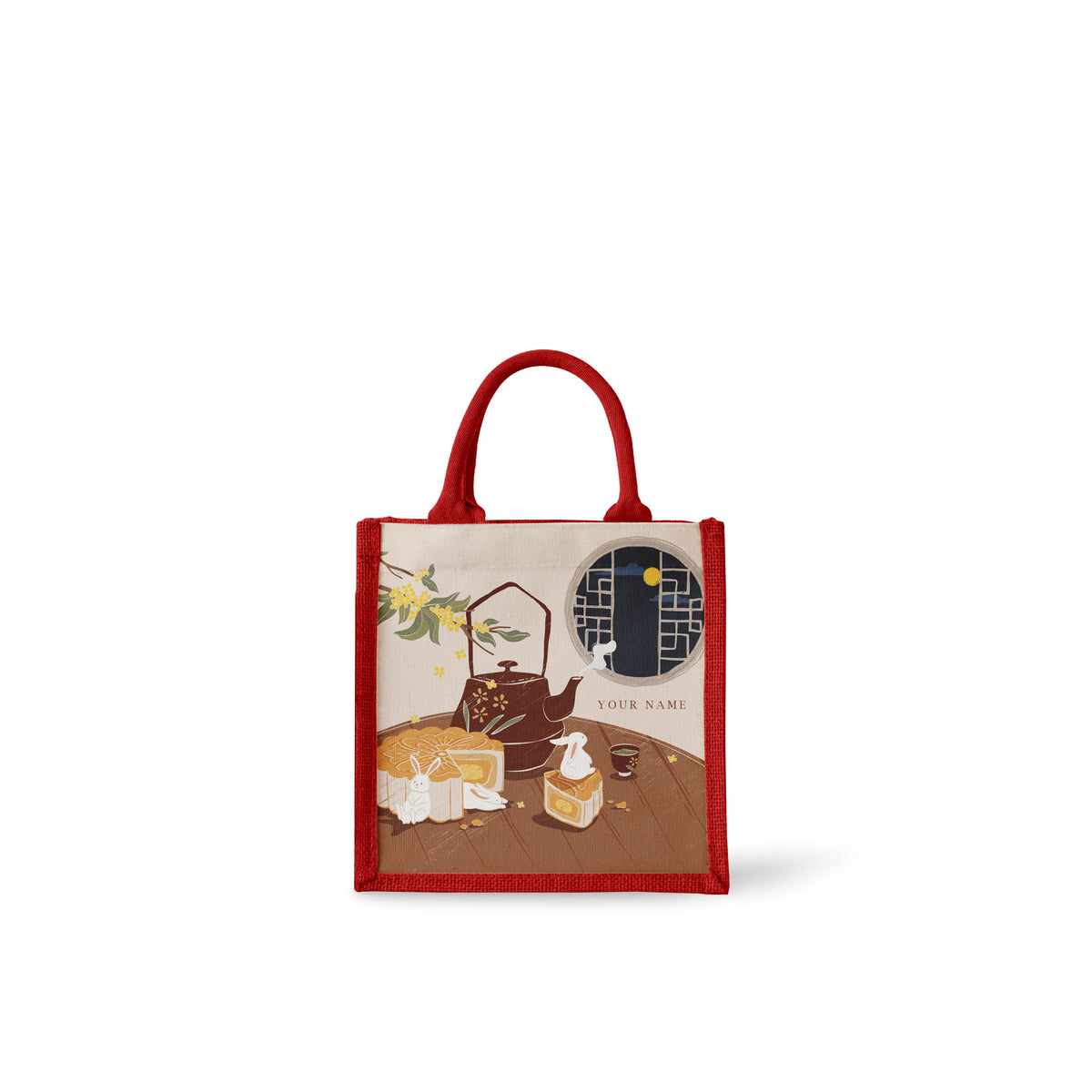 Mooncake And Teapot - Tote Bag