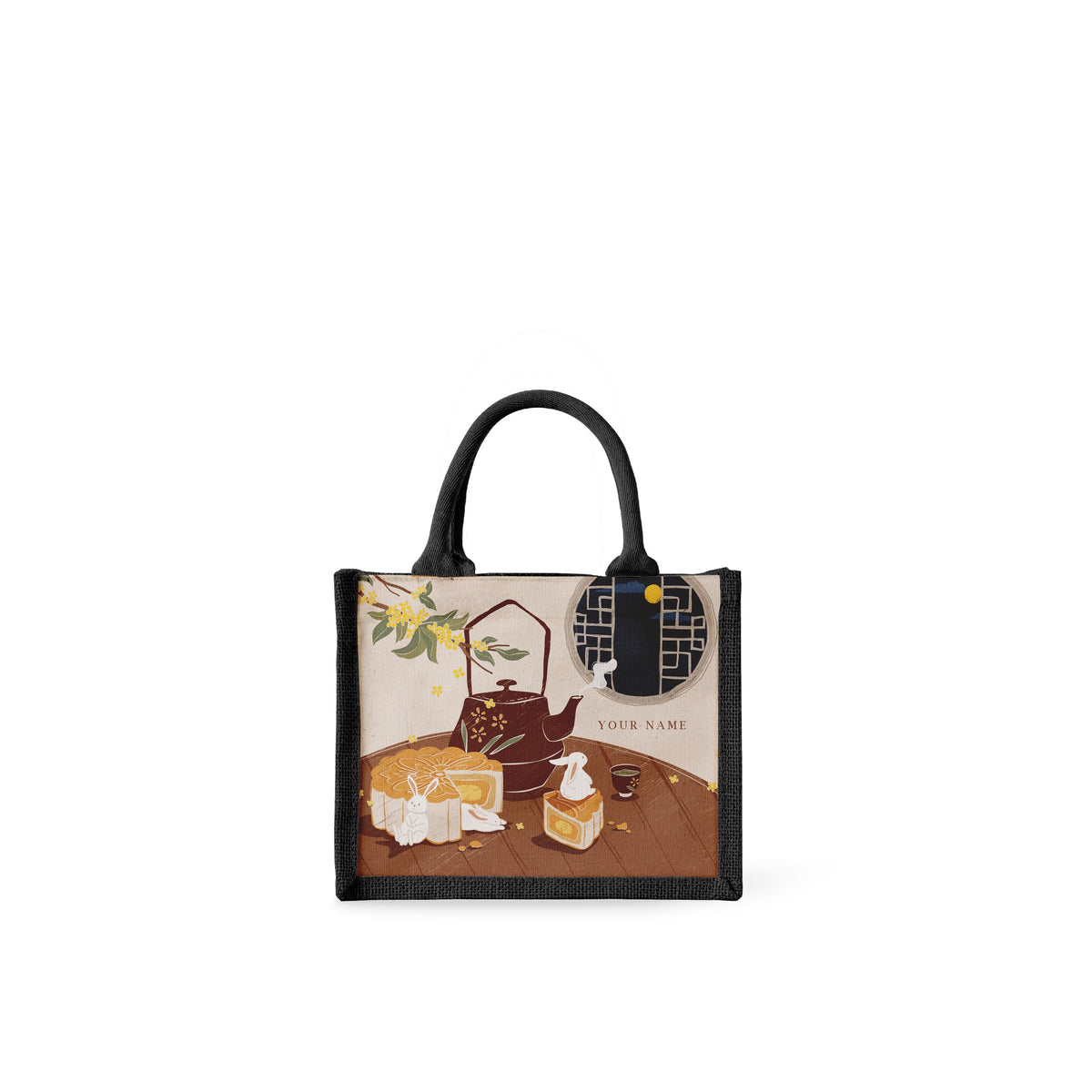 Mooncake And Teapot - Tote Bag