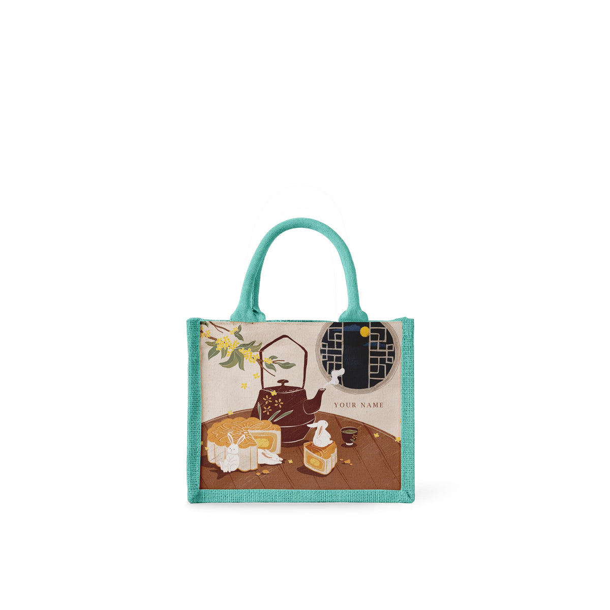 Mooncake And Teapot - Tote Bag