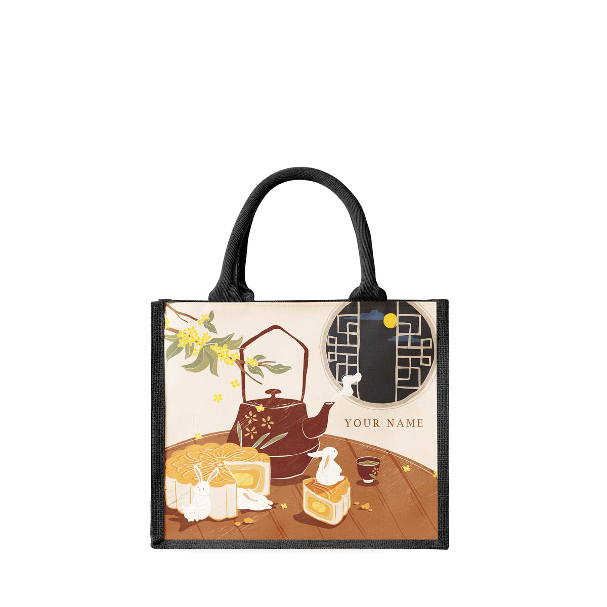 Mooncake And Teapot - Tote Bag