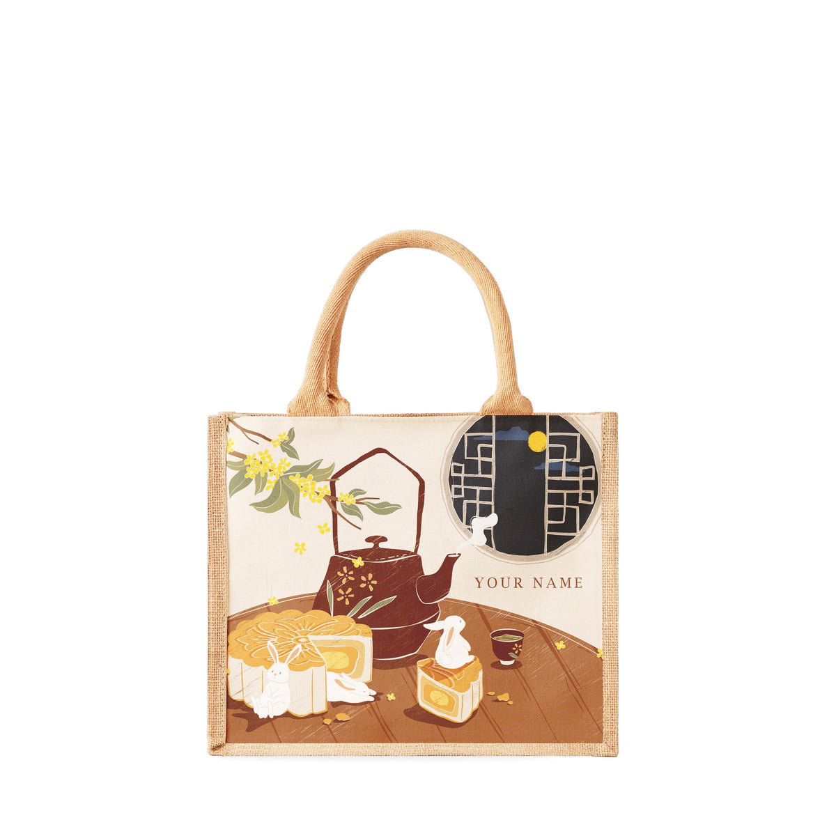 Mooncake And Teapot - Tote Bag