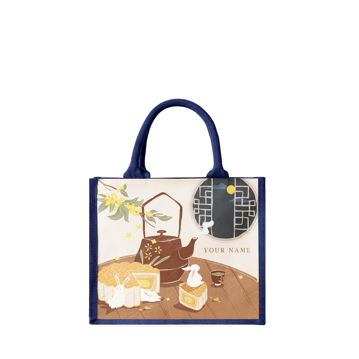Mooncake And Teapot - Tote Bag
