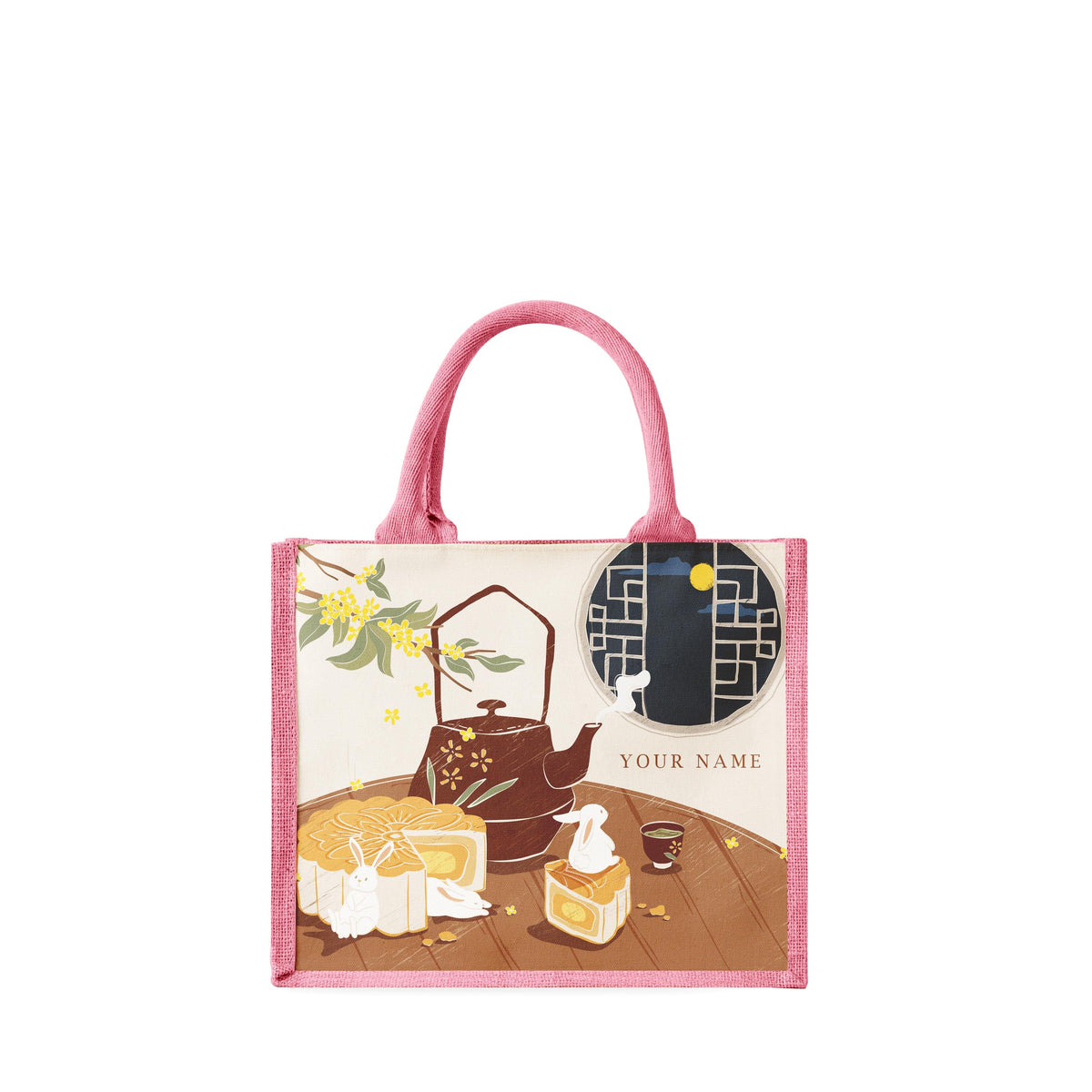 Mooncake And Teapot - Tote Bag