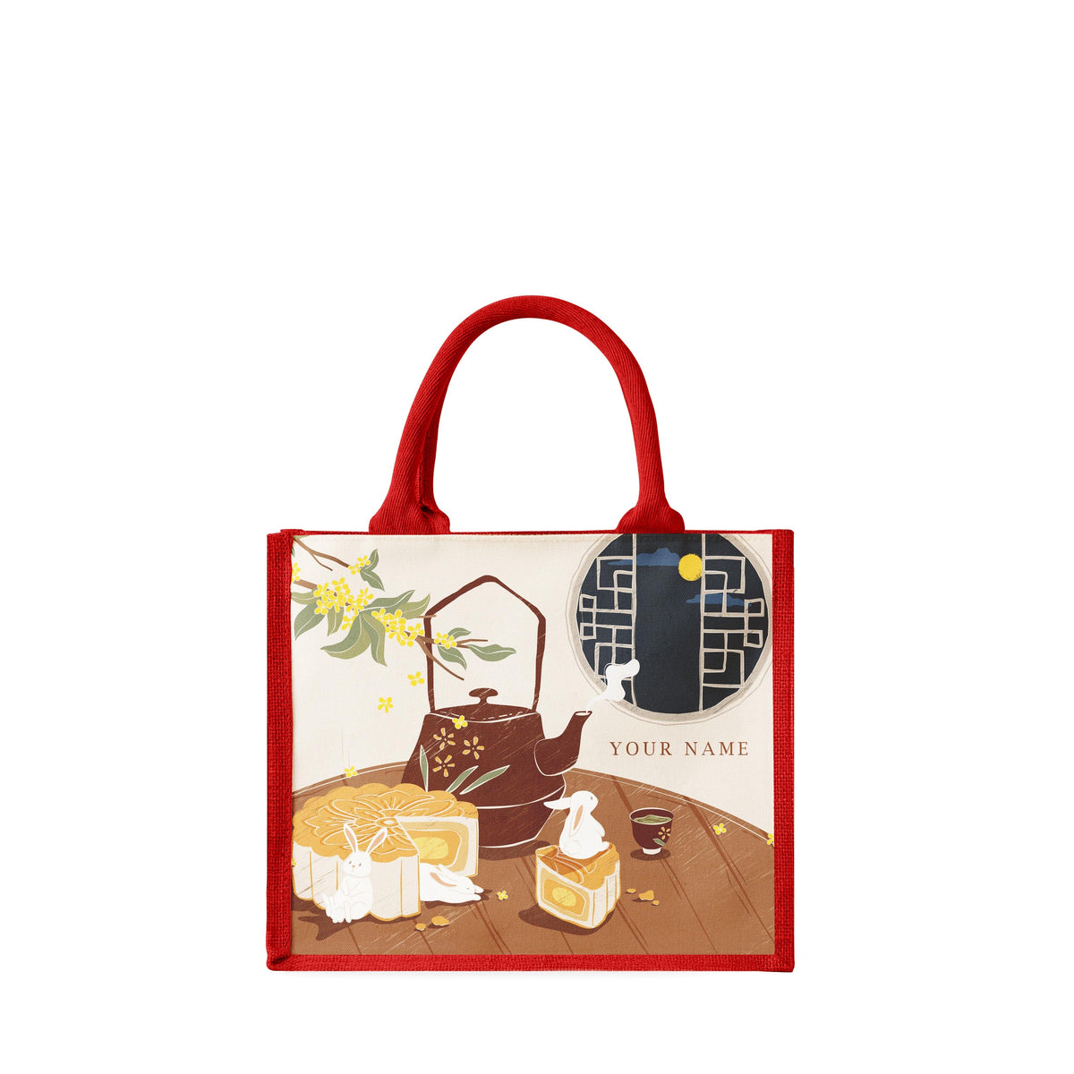 Mooncake And Teapot - Tote Bag
