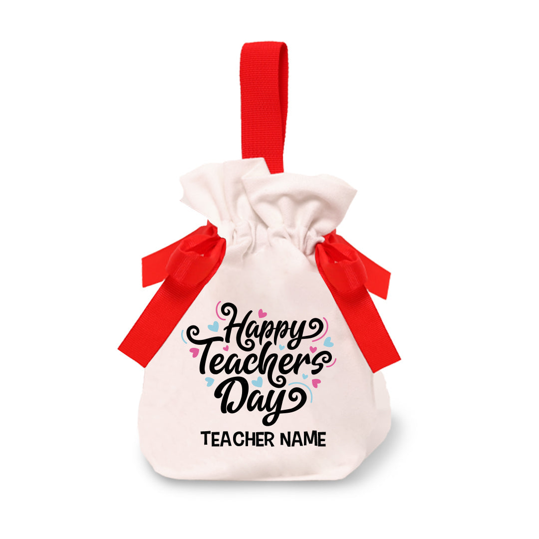 Teacher Quote 1 - Ribbon Pouch