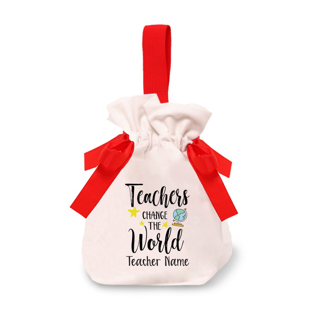 Teacher Quote 1 - Ribbon Pouch