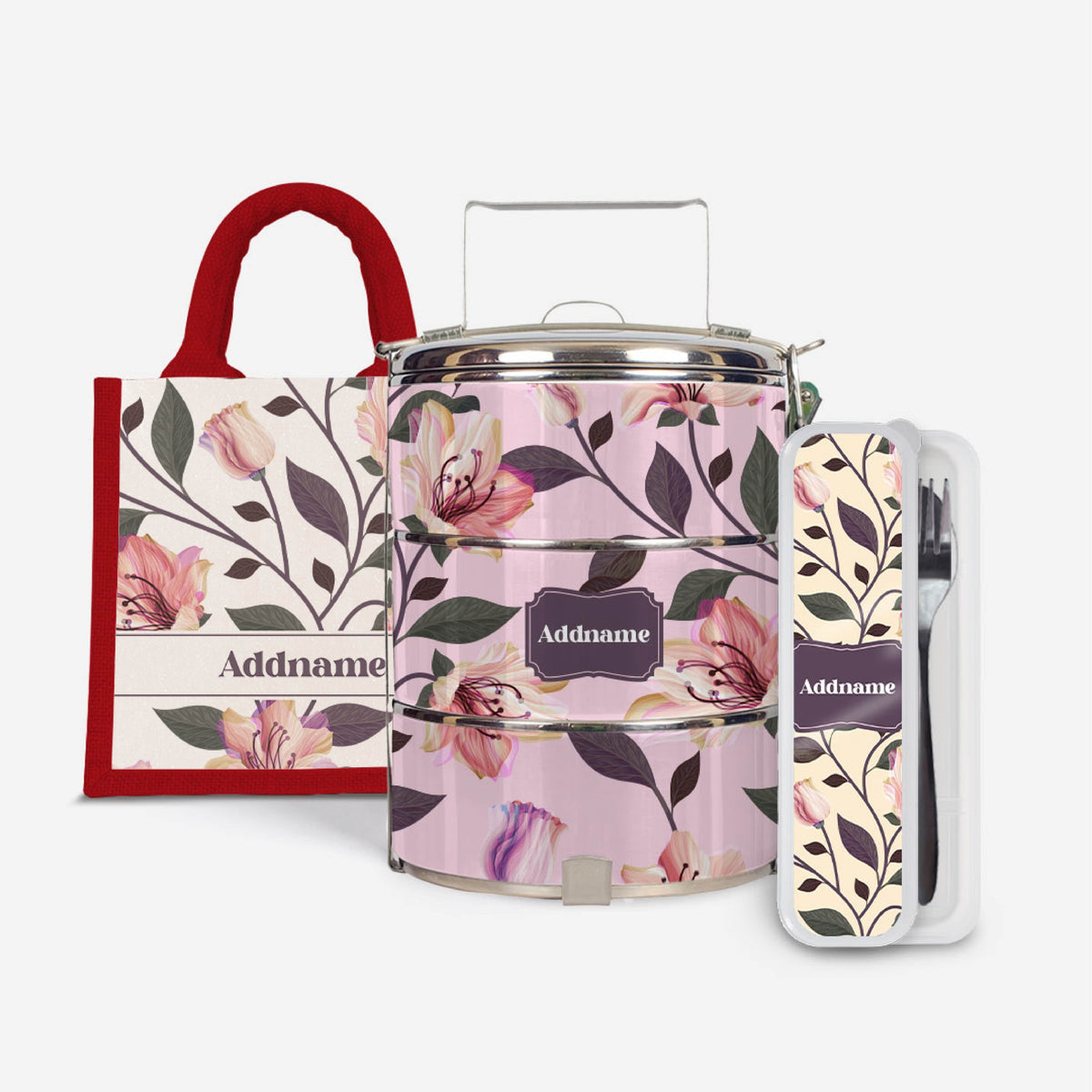 Classic Kesuma Series - Set Kasih Romantic Pink