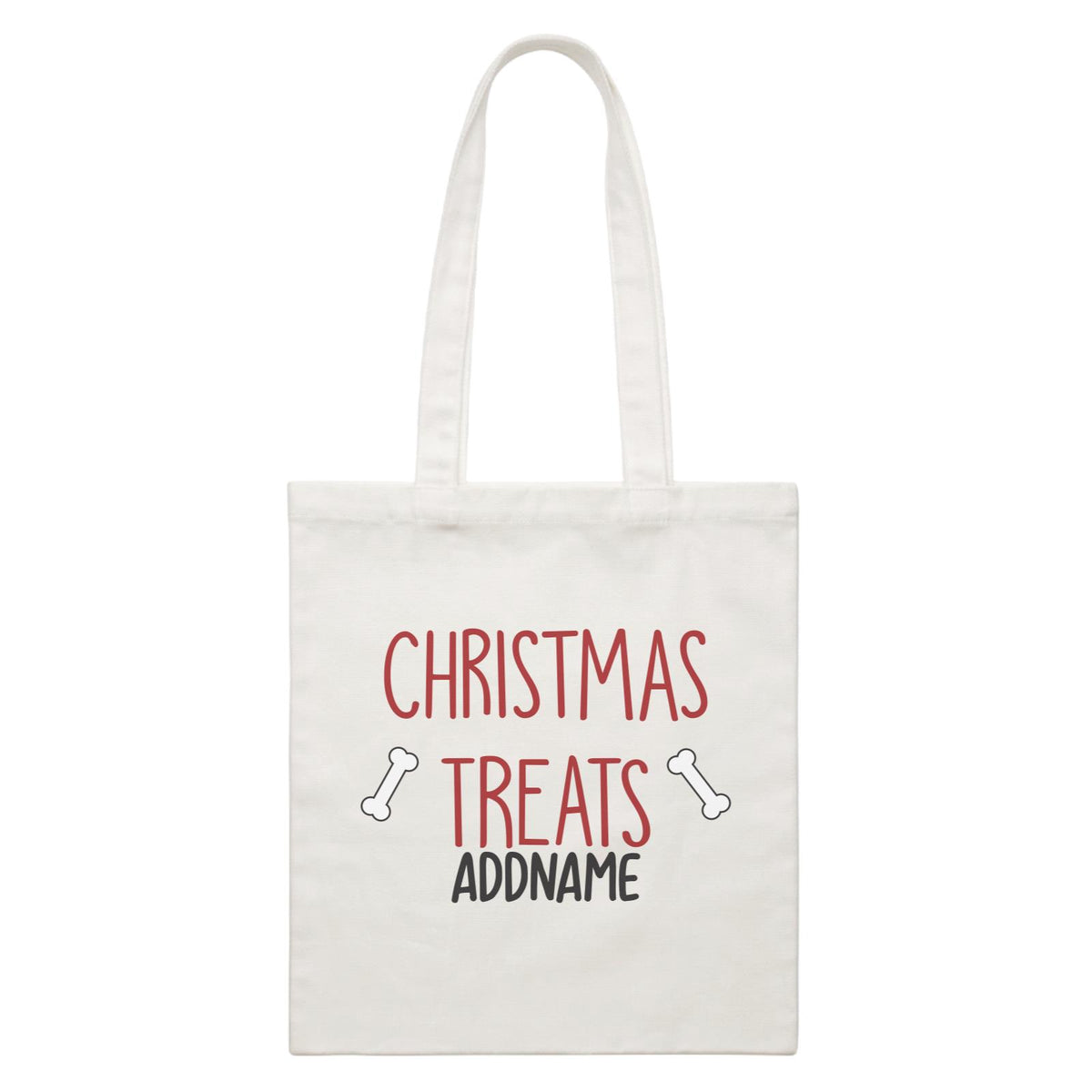 Xmas Christmas Treats Canvas Bag