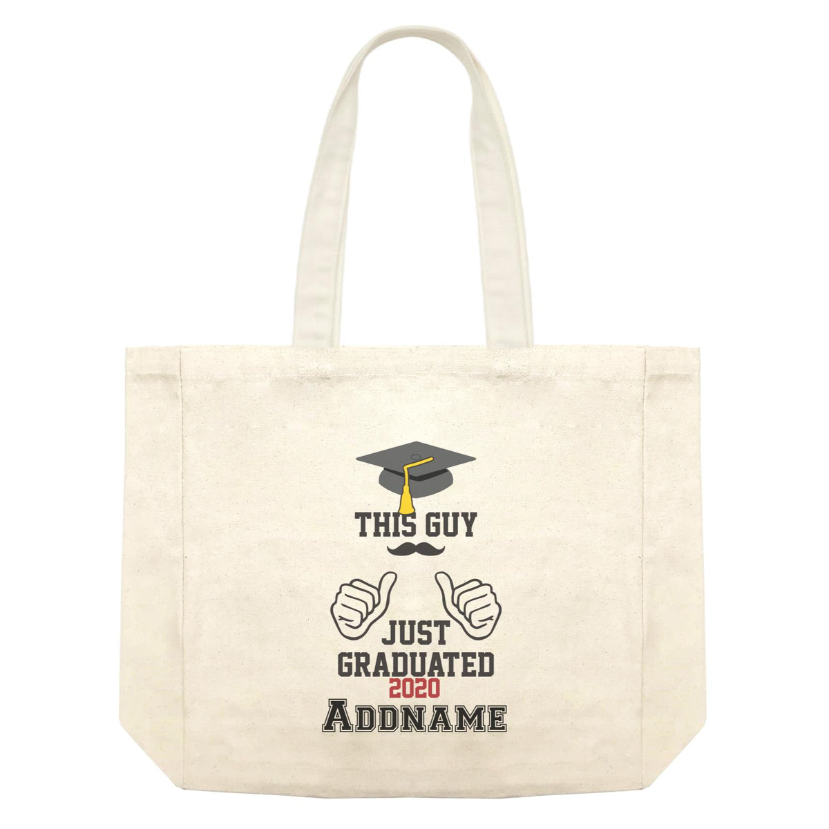 Graduation Series This Guy Just Graduated Shopping Bag