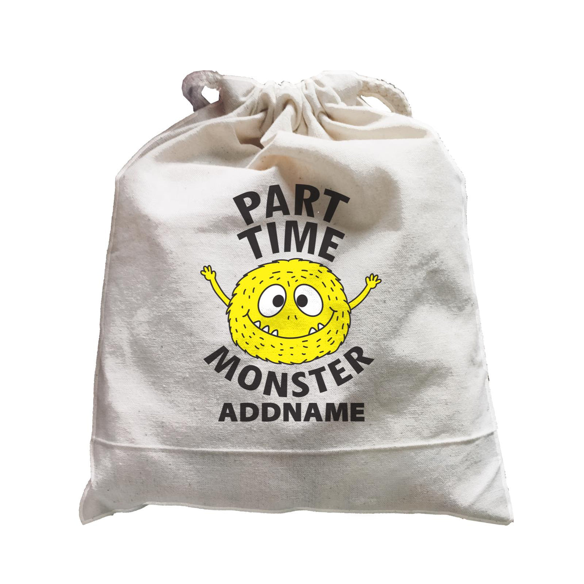 Cool Cute Monster Part Time Monster Addname Satchel