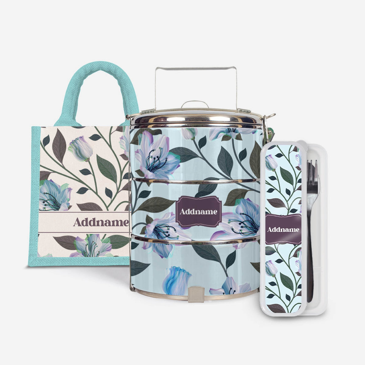 Classic Kesuma Series - Set Kasih Icy Blue