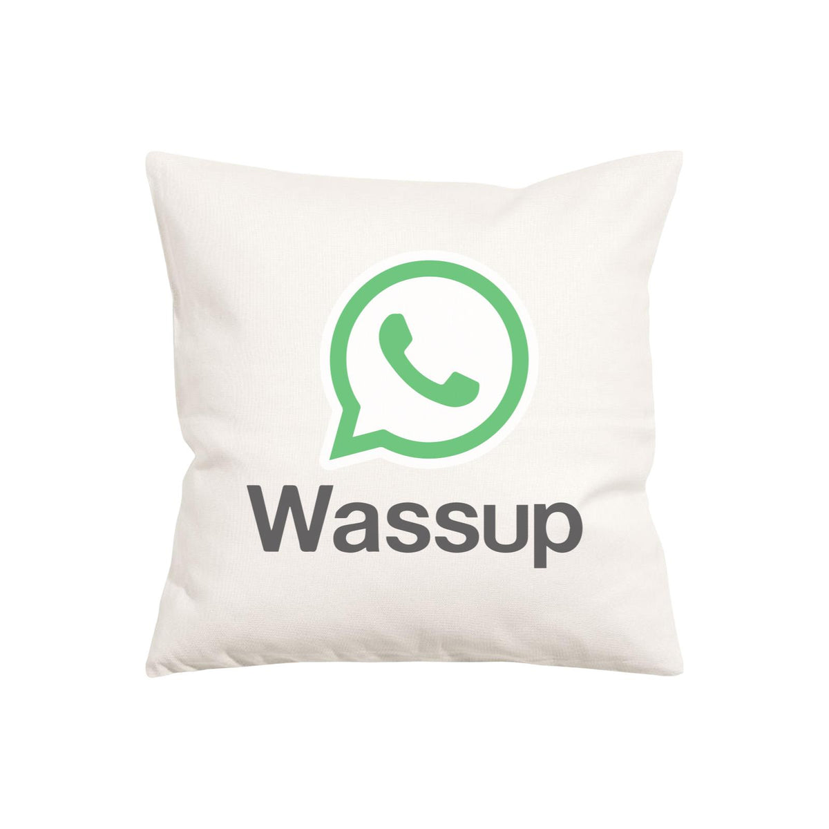 Slang Statement Wassup Pillow Cushion