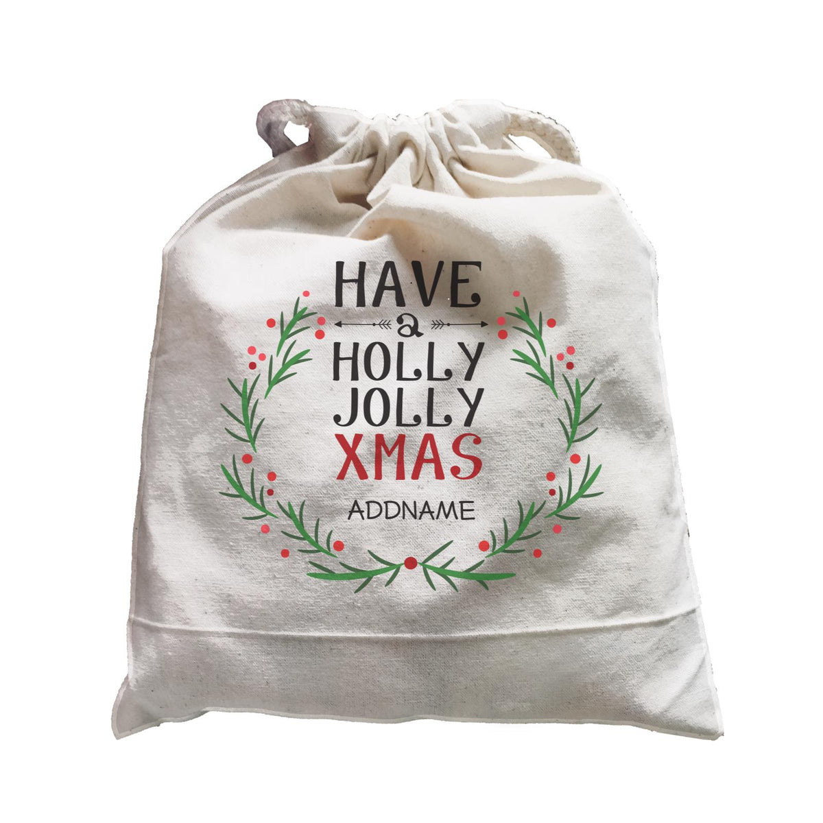 Xmas Have A Holly Jolly Xmas Satchel