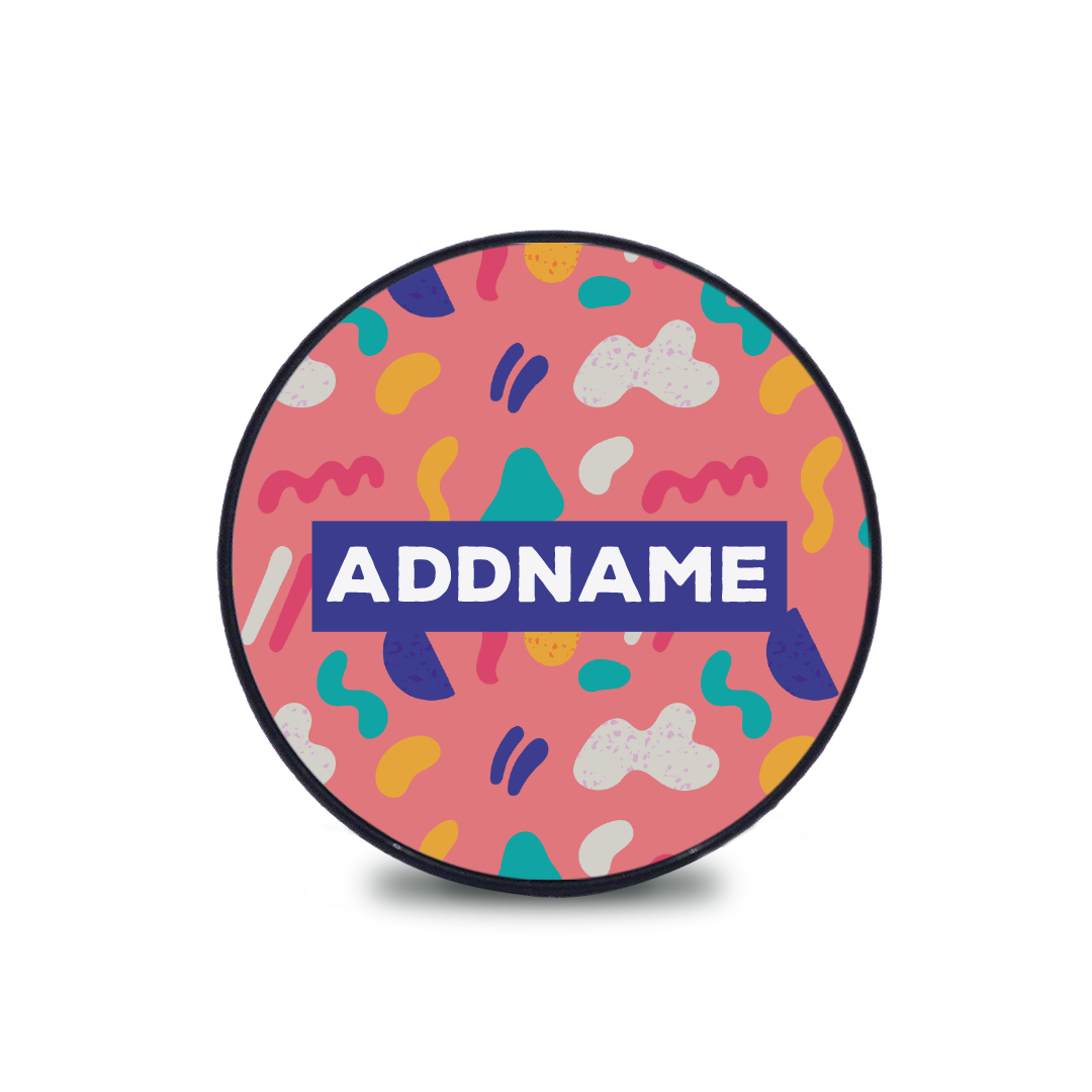 Swirls with Abstract Patterns Phone Holder