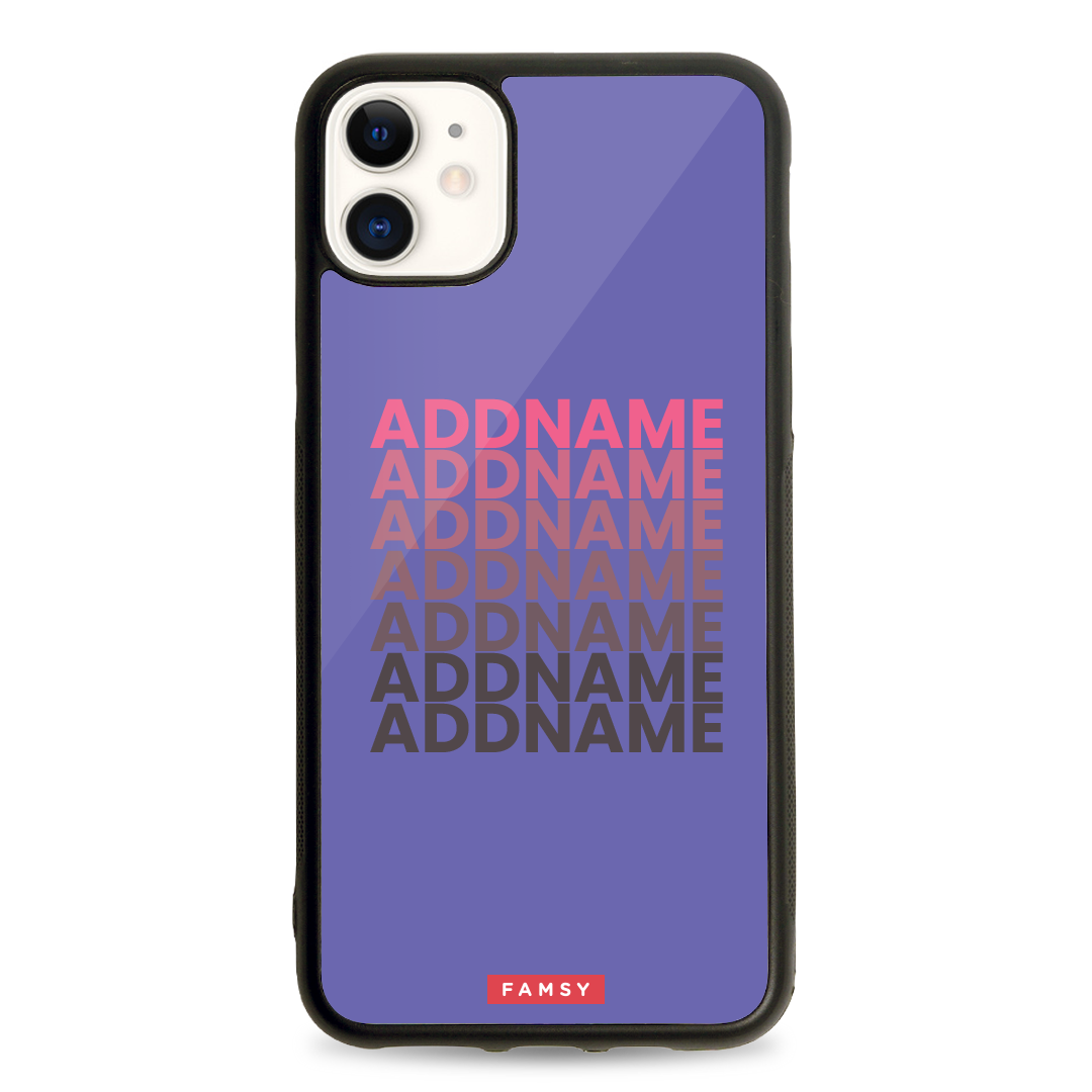Your Name Series - Berry Yoghurt iPhone Case
