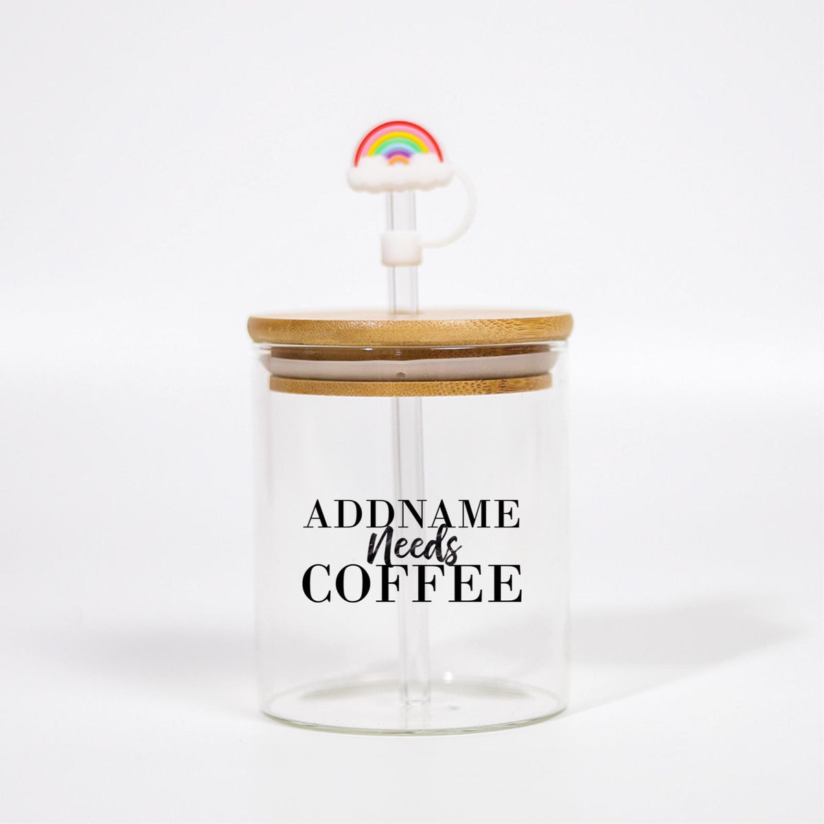 Marble Addname Need Coffee Canicup - Jet With Black Text